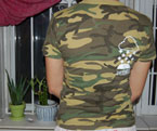 Rain/Snow Camo - Women Back View