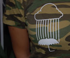 Rain/Snow Camo - Women Front Design View